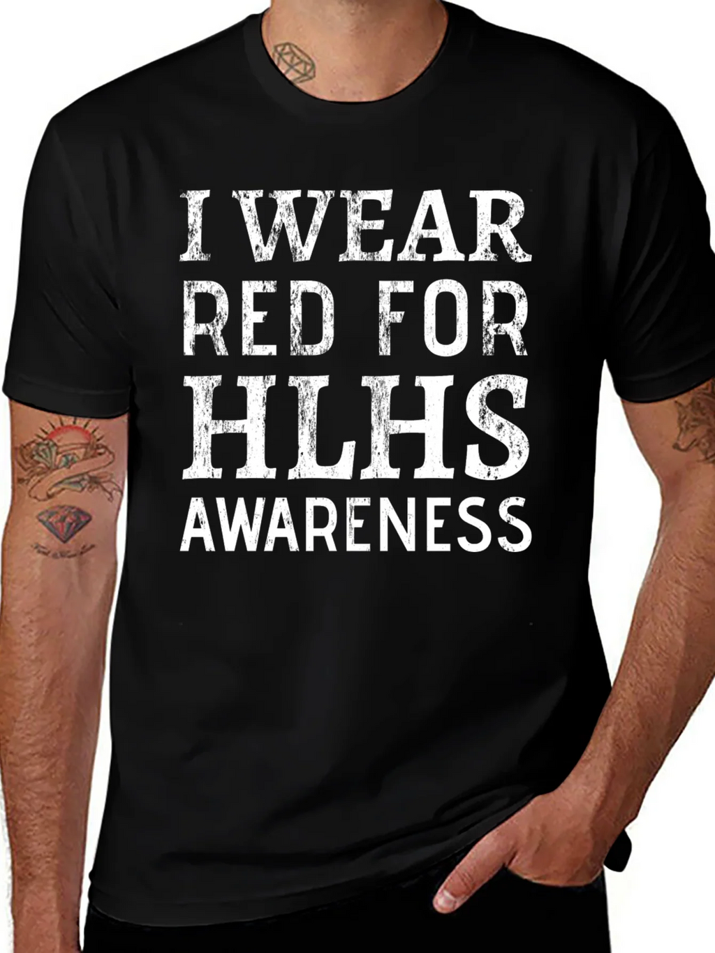 HLHS Awareness T-Shirt - I Wear Red product image 1