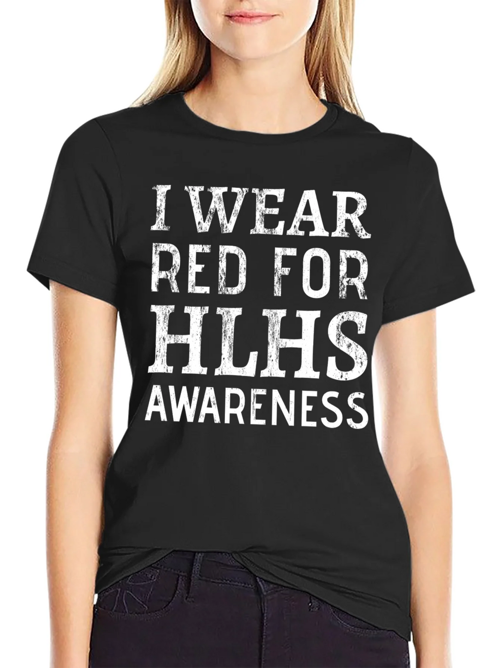 HLHS Awareness T-Shirt - I Wear Red product image 2