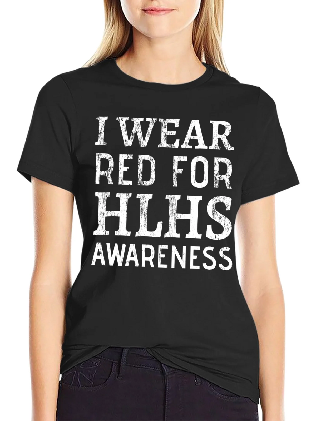 HLHS Awareness T-Shirt - I Wear Red product image 2