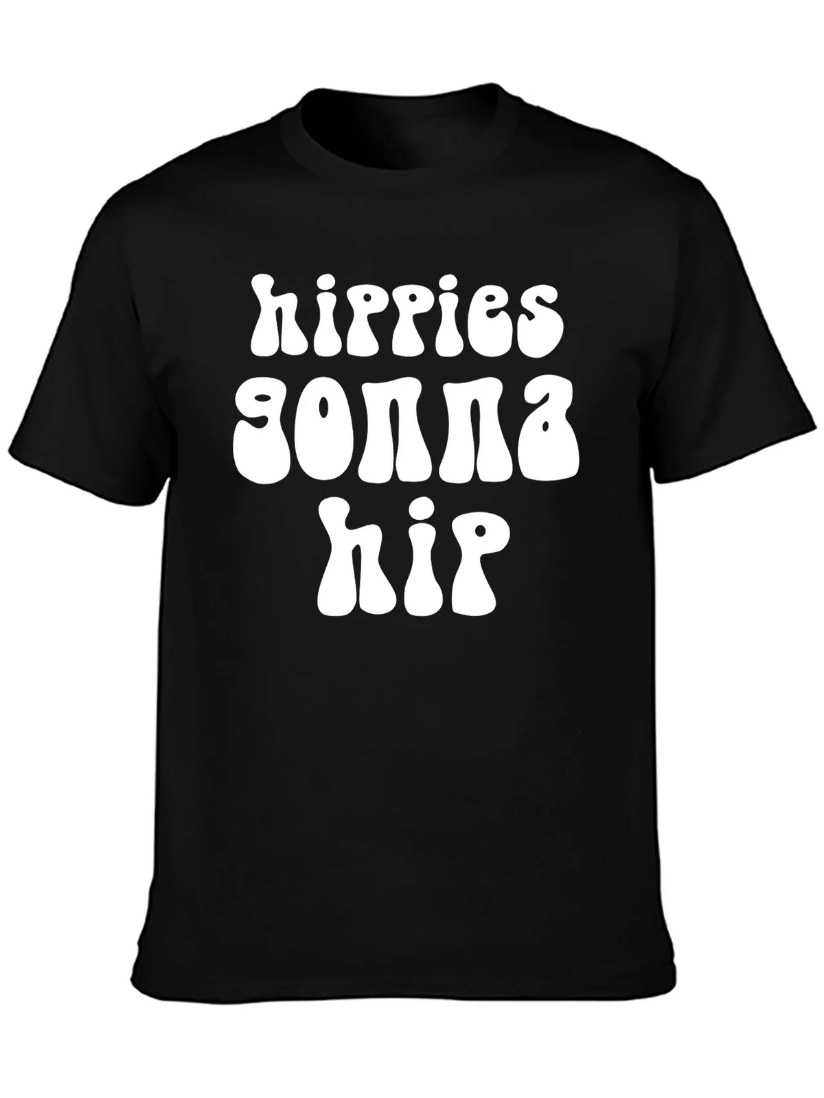 Hippies Gonna Hip Graphic T-Shirt product image 3