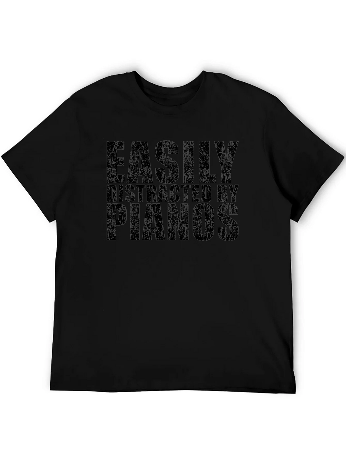 Easily Distracted by Pianos Graphic T-Shirt product image 5