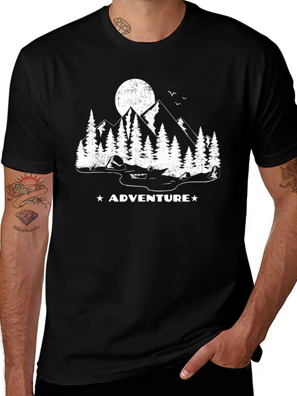 Adventure Graphic T-Shirt - Outdoor Nature Design product image 1