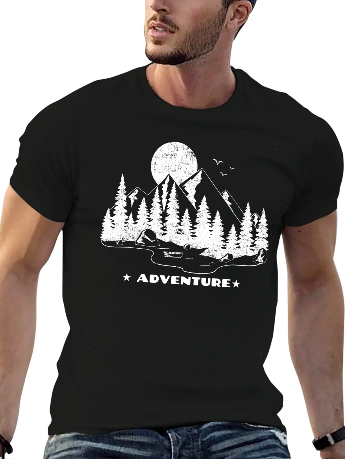 Adventure Graphic T-Shirt - Outdoor Nature Design product image 6
