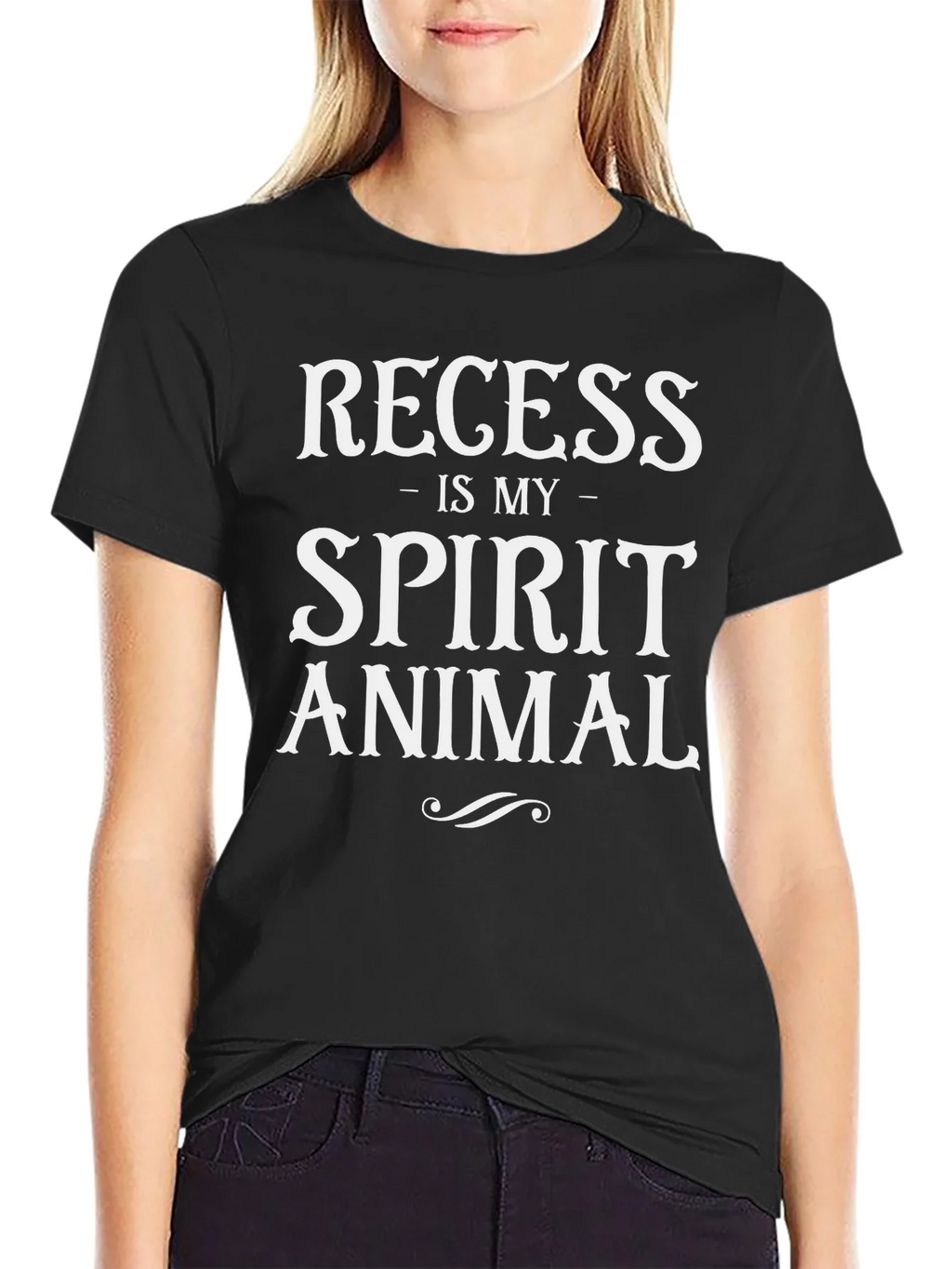 Recess is My Spirit Animal Graphic T-Shirt product image 2