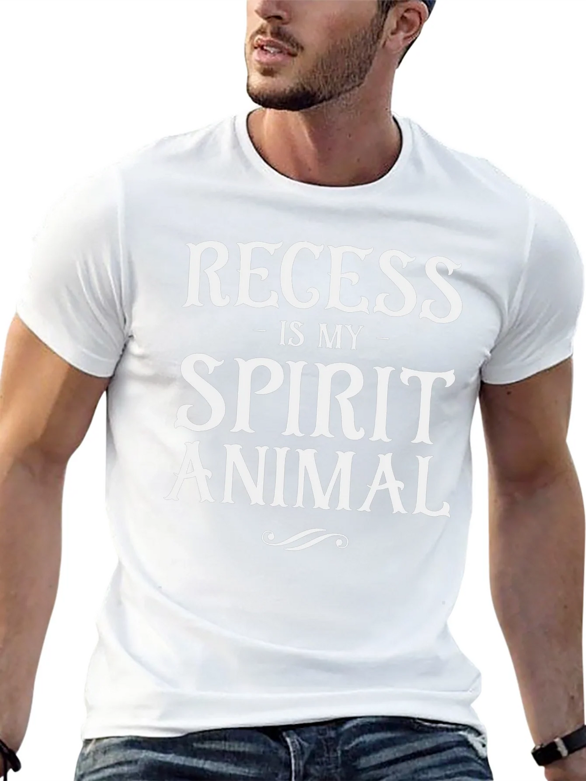 Recess is My Spirit Animal Graphic T-Shirt product image 12