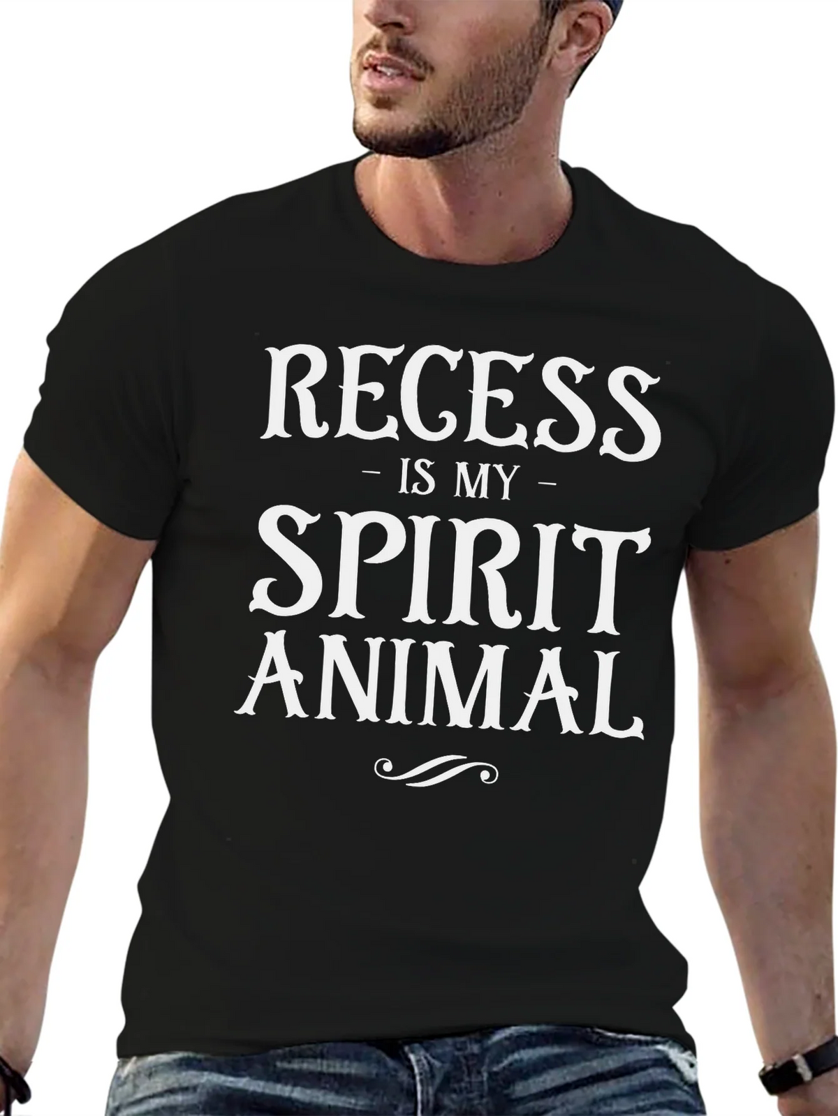 Recess is My Spirit Animal Graphic T-Shirt product image 6