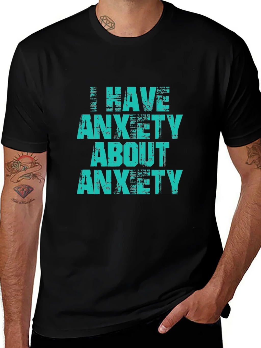 Anxiety Tee - I have about T-shirt product image 1