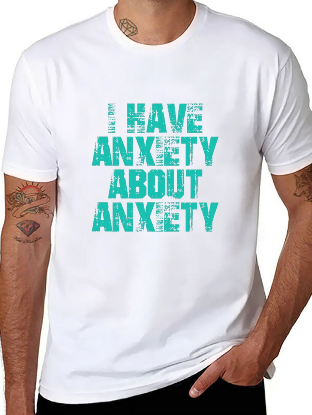 Anxiety Tee - I have about T-shirt product image 7
