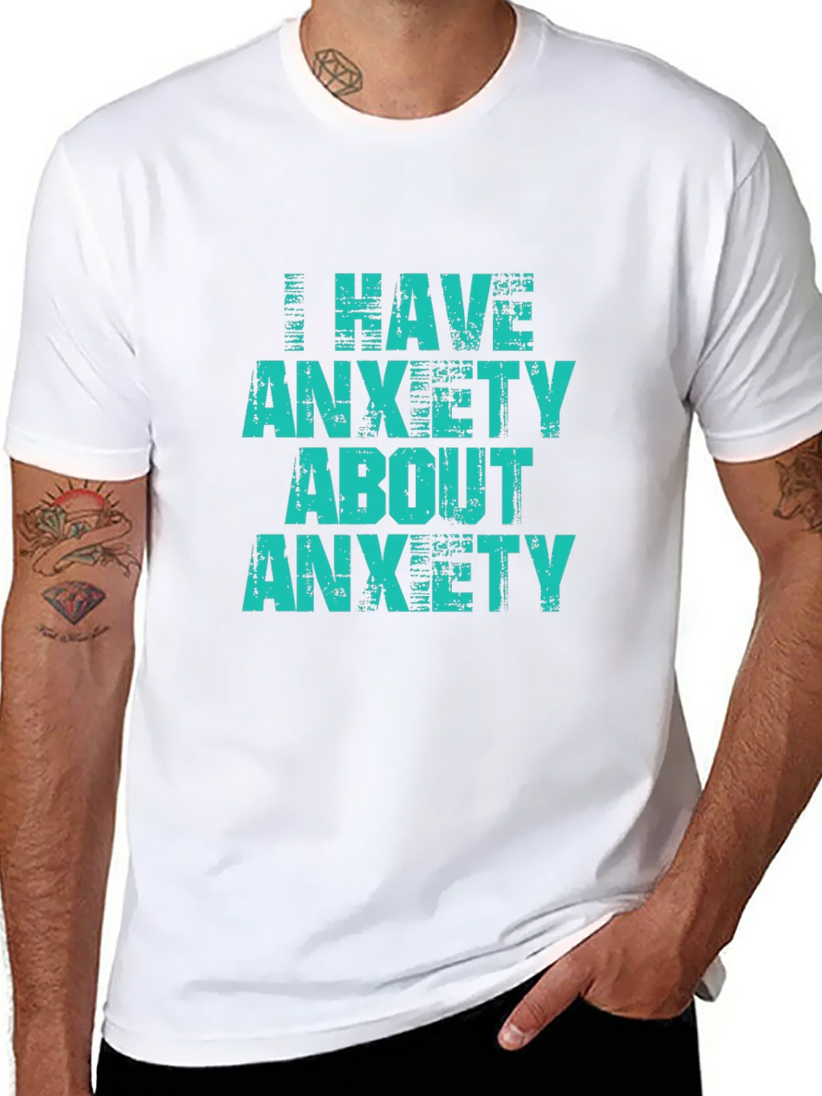 Anxiety Tee - I have about T-shirt product image 7