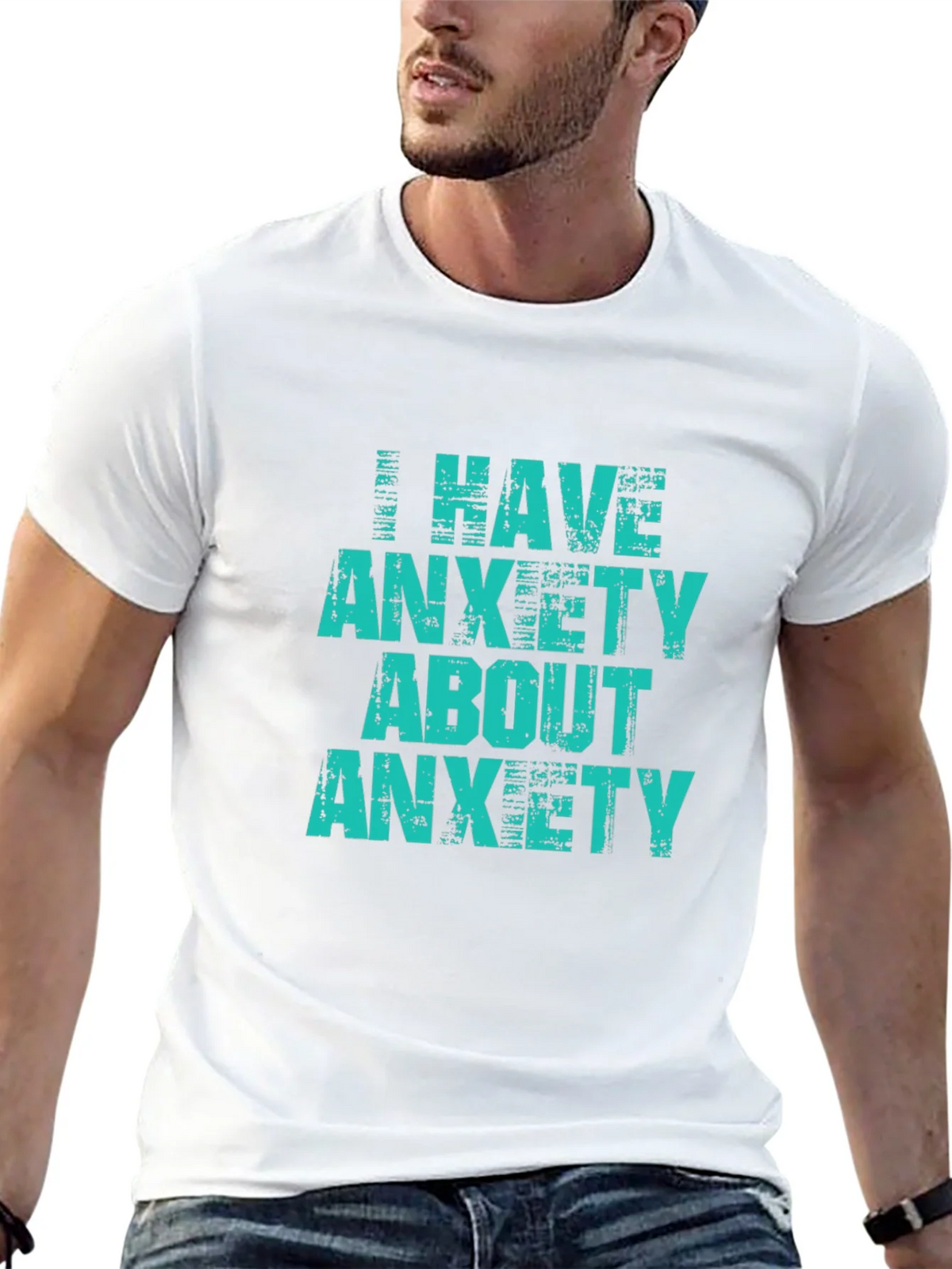 Anxiety Tee - I have about T-shirt product image 12