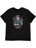 Bagpiper Skeleton T-Shirt - Black product image 1