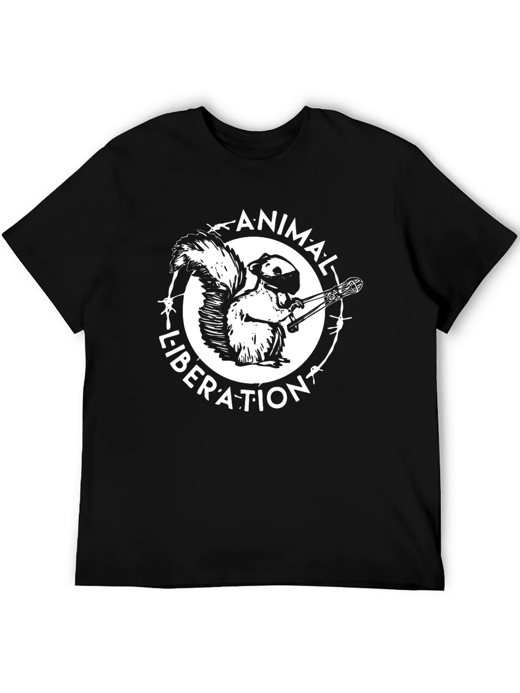 Animal Liberation Squirrel T-Shirt product image 5