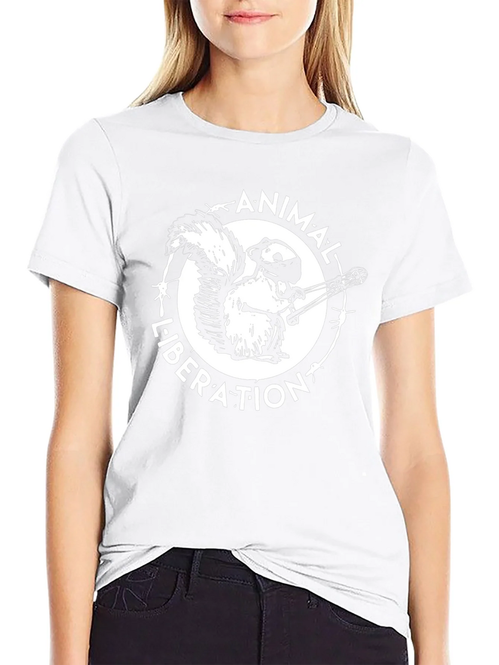 Animal Liberation Squirrel T-Shirt product image 8