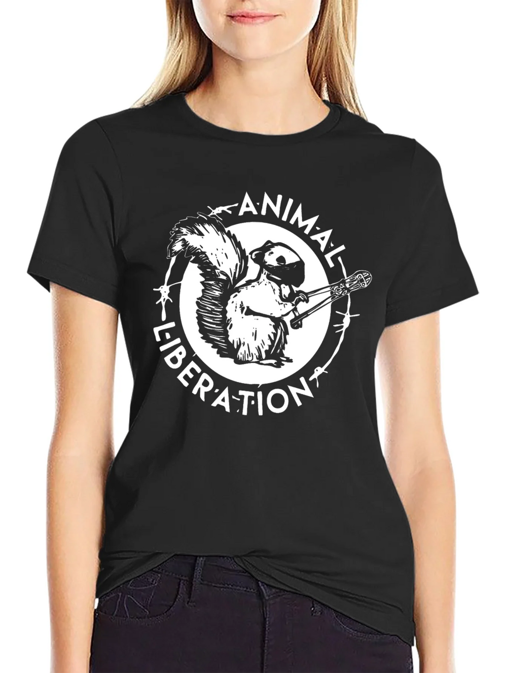 Animal Liberation Squirrel T-Shirt product image 2