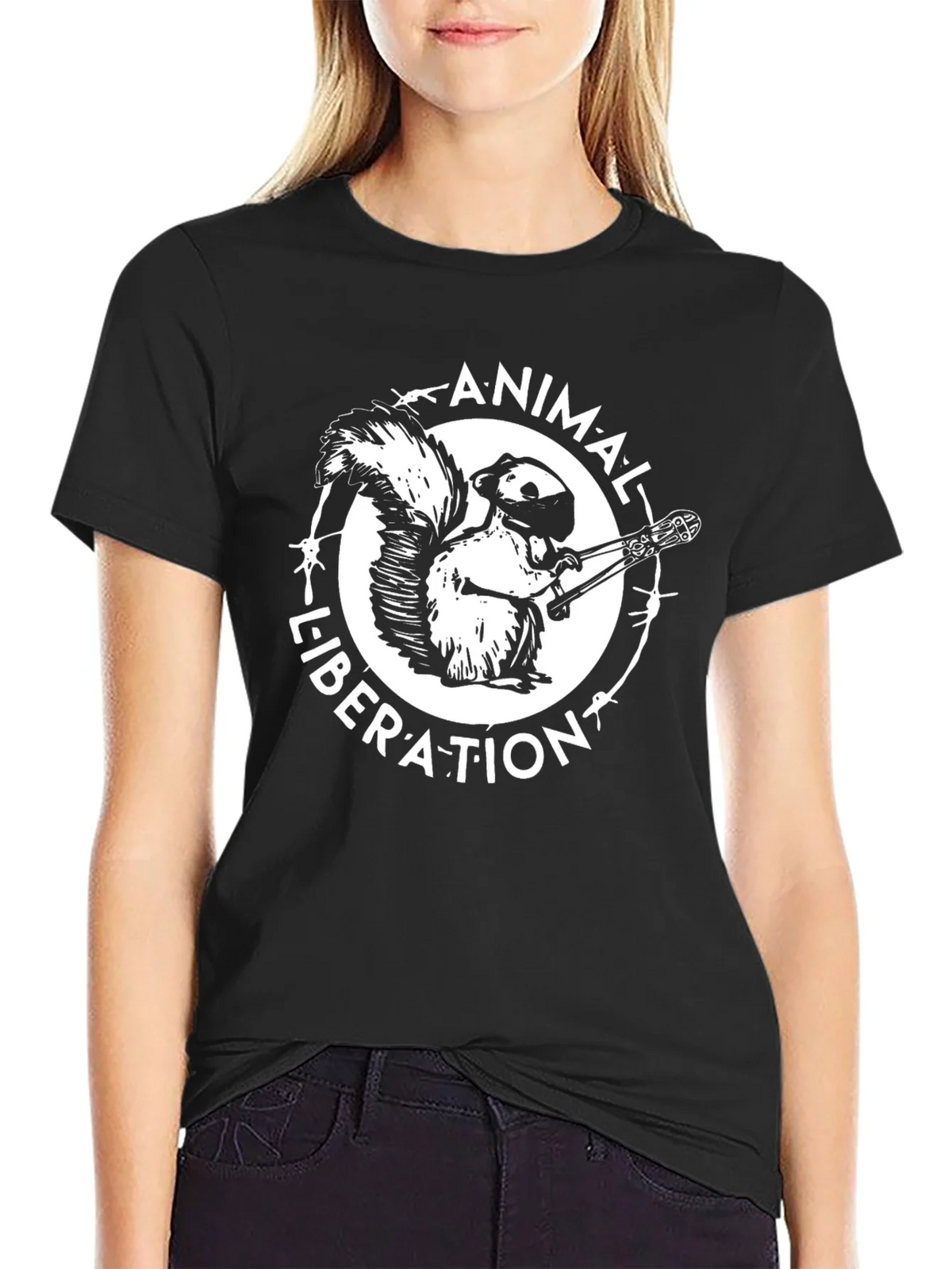 Animal Liberation Squirrel T-Shirt product image 2
