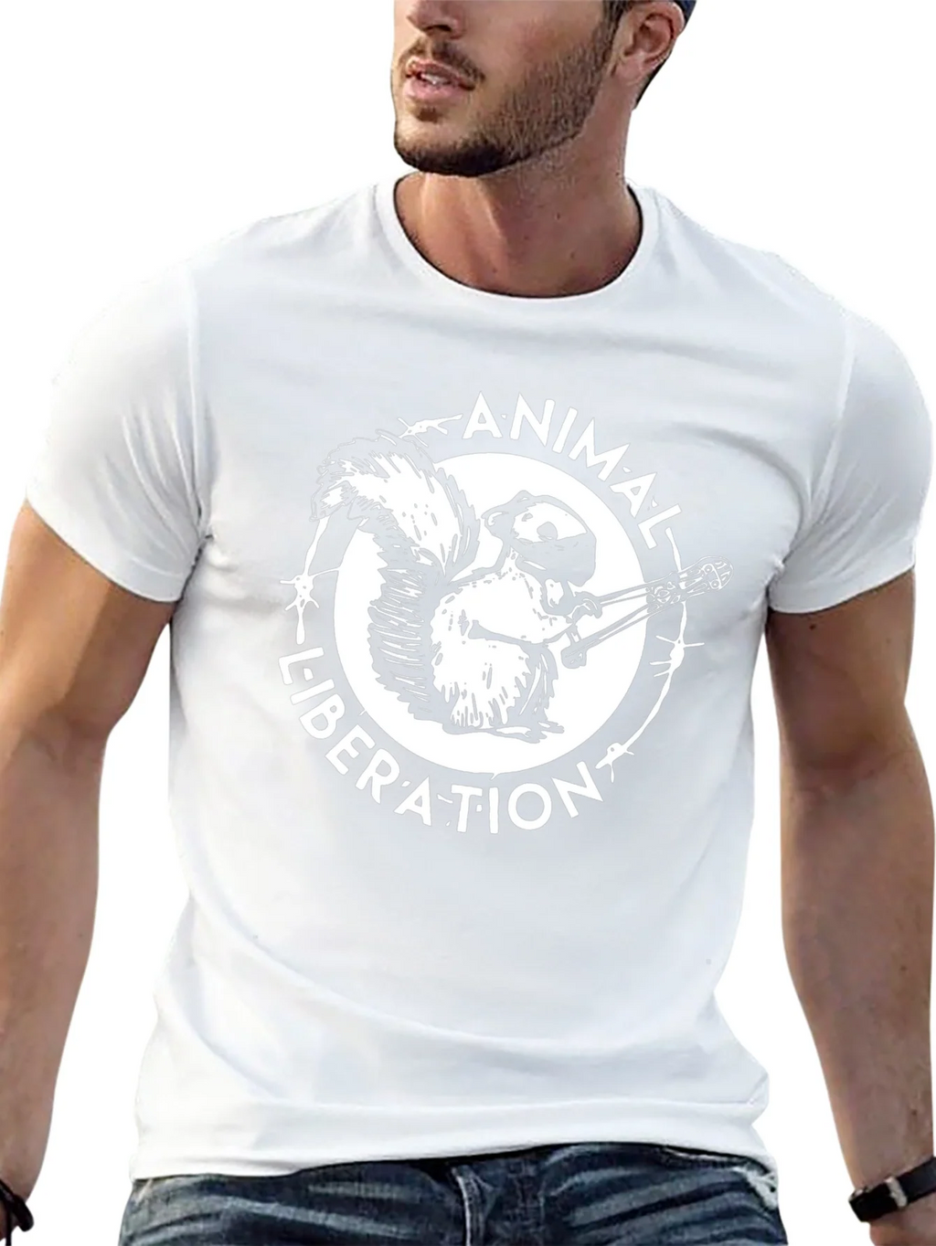 Animal Liberation Squirrel T-Shirt product image 12