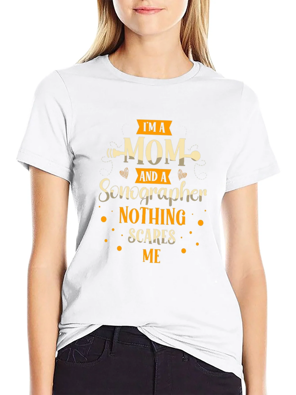 Im A Mom And A Sonographer T-Shirt product image 5