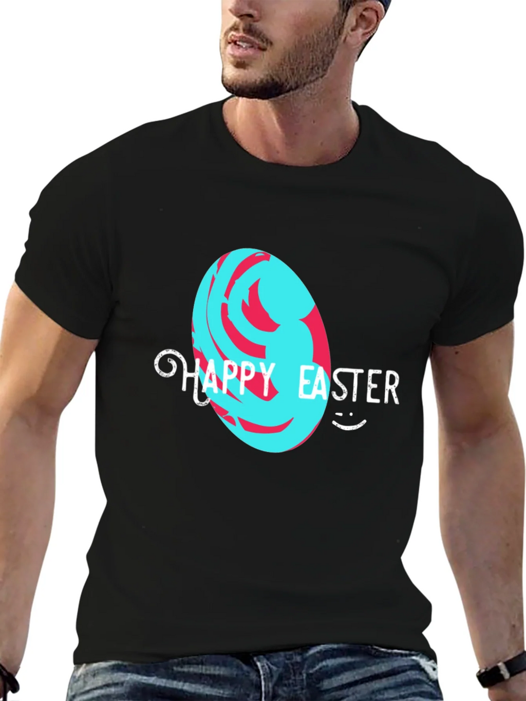 Happy Easter Egg T-Shirt product image 6