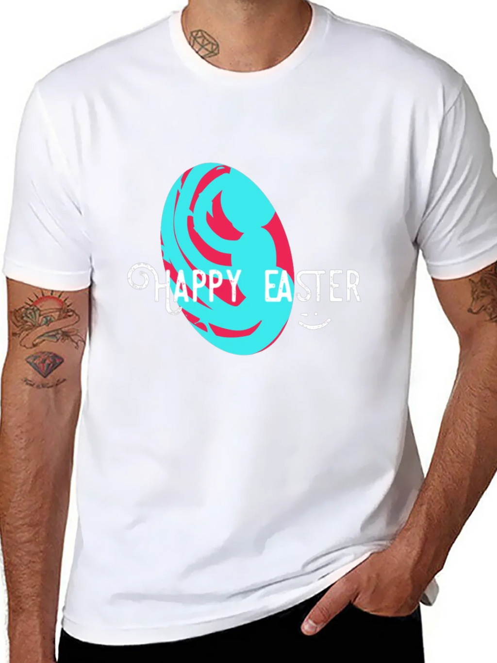Happy Easter Egg T-Shirt product image 7