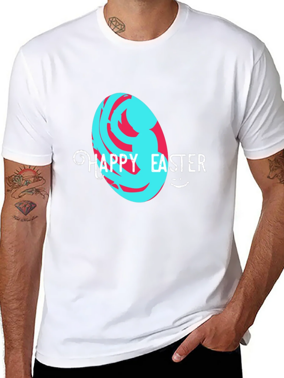 Happy Easter Egg T-Shirt product image 7