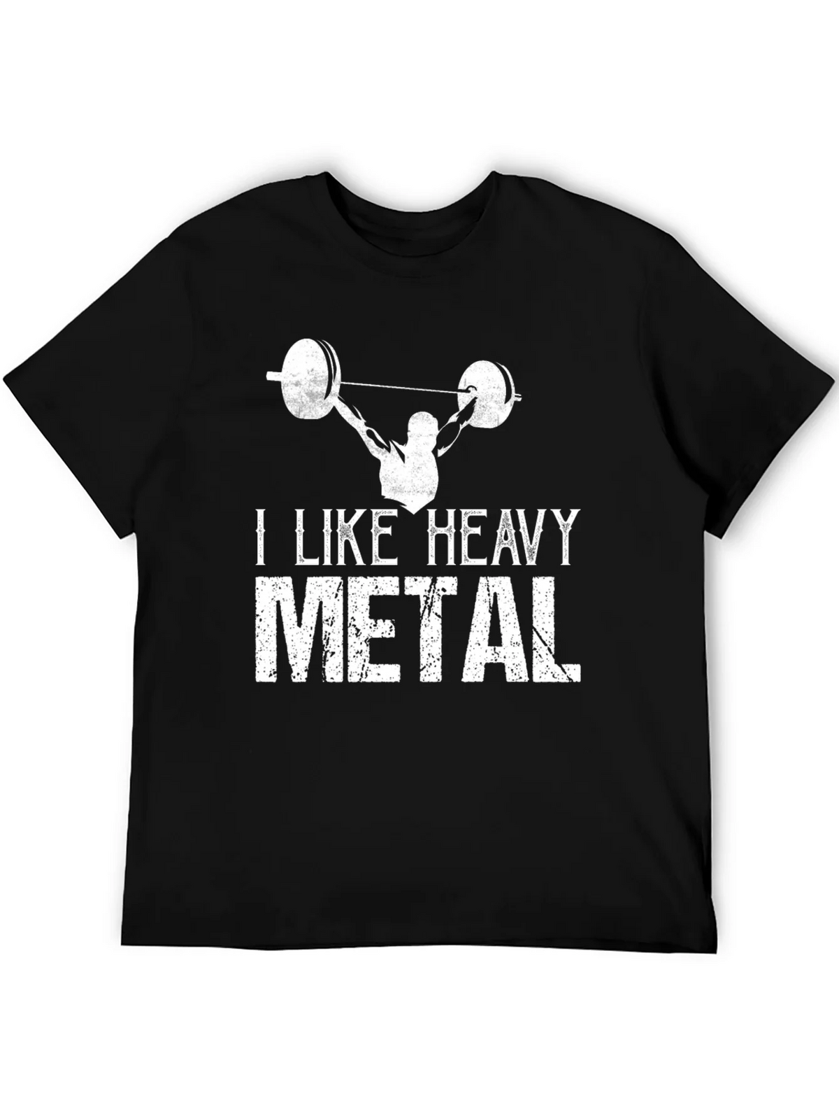Heavy Metal Gym T-Shirt - Black Weightlifting Design product image 5