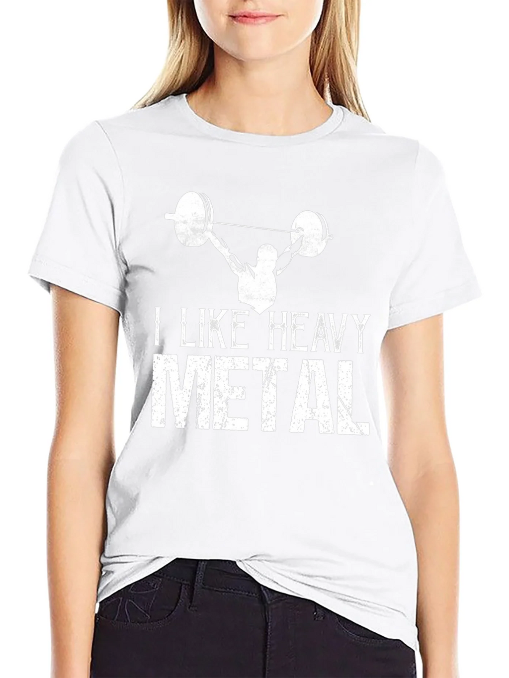 Heavy Metal Gym T-Shirt - Black Weightlifting Design product image 8