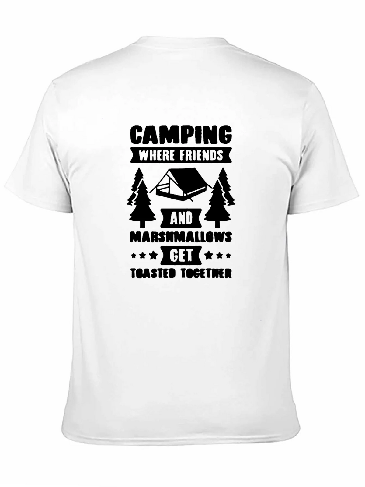 Camping Friends & Marshmallows Graphic Tee product image 10
