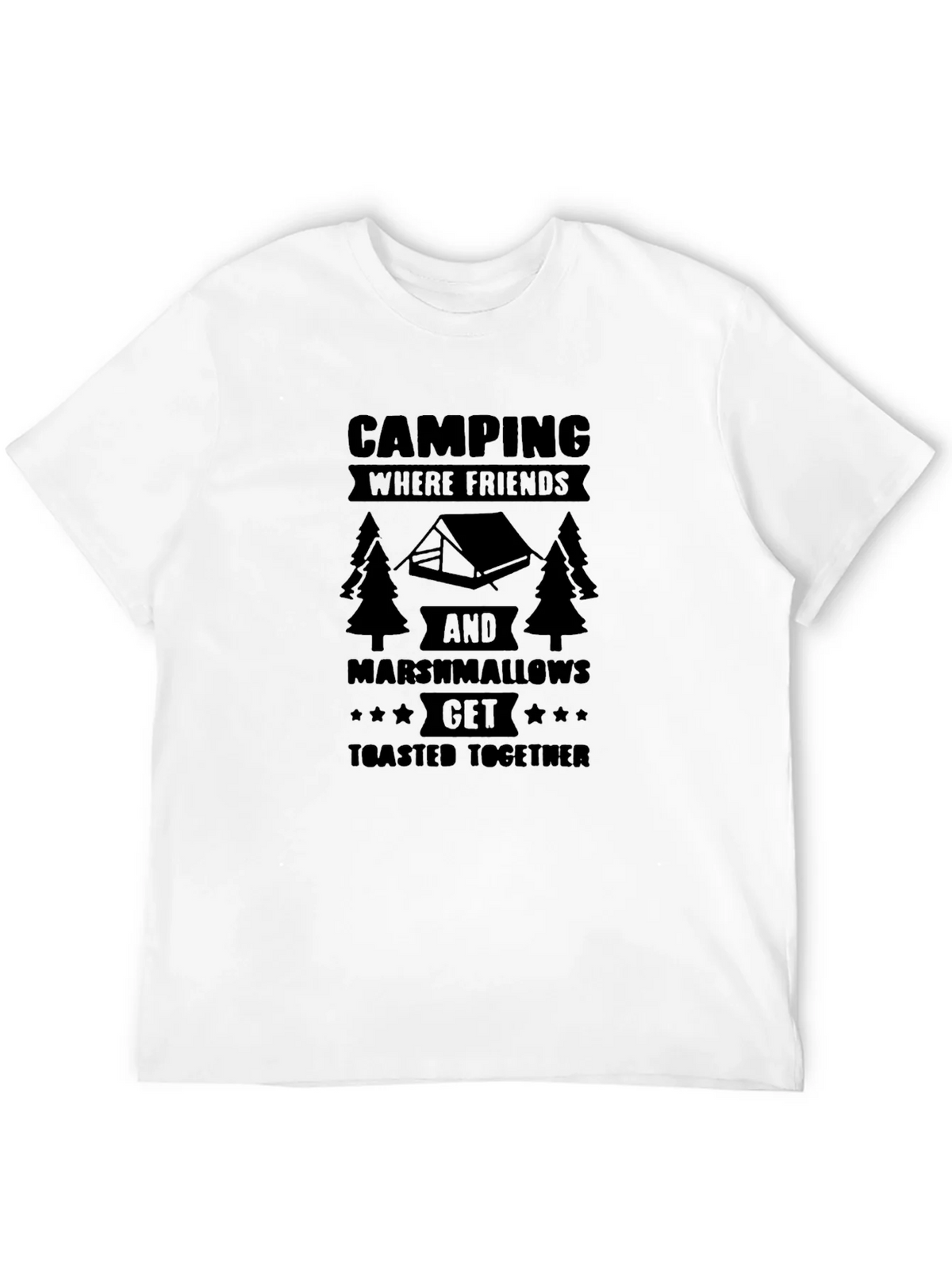 Camping Friends & Marshmallows Graphic Tee product image 11