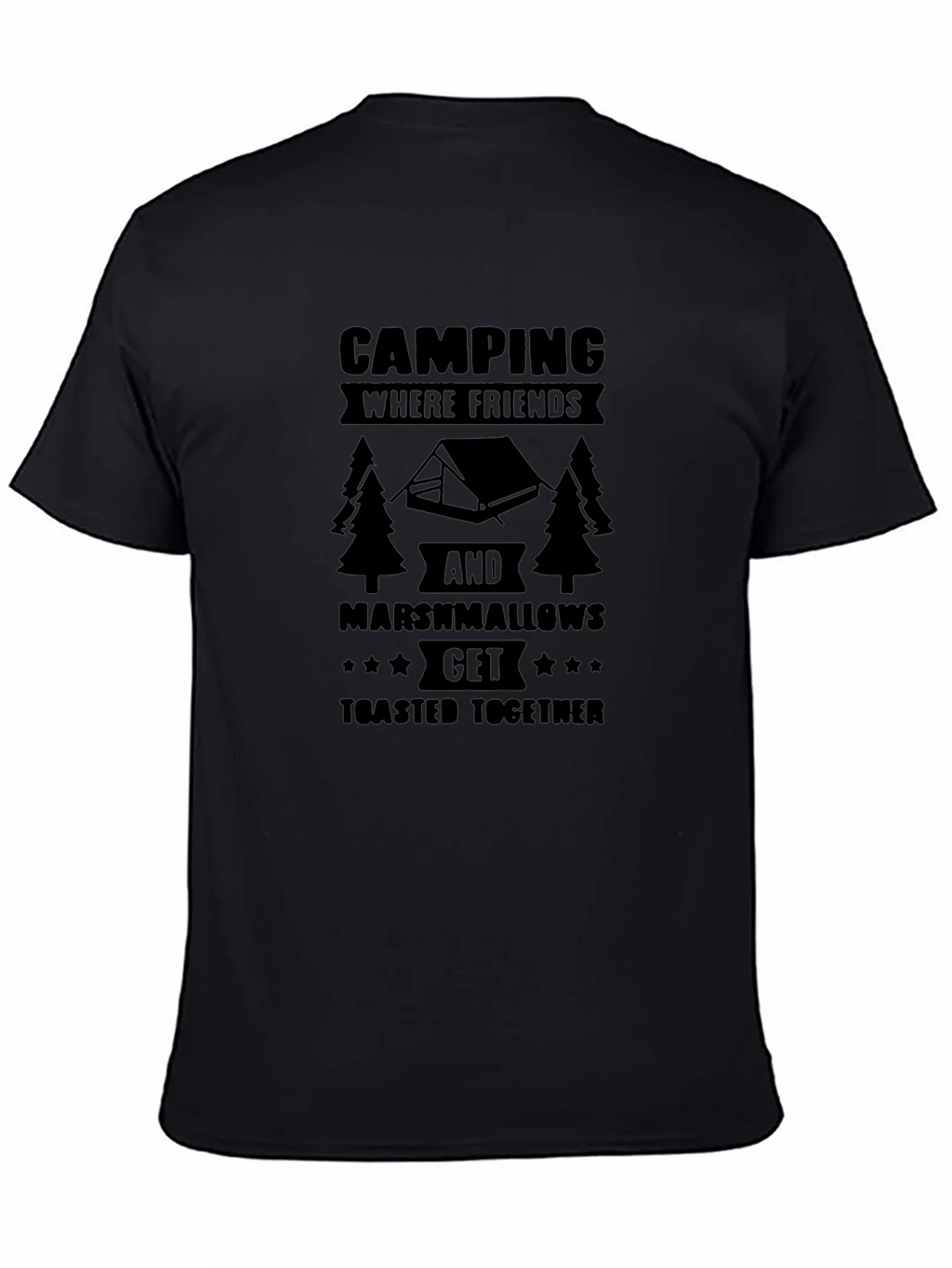Camping Friends & Marshmallows Graphic Tee product image 4