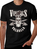 Vikings Victory or Valhalla Graphic Tee product image 1