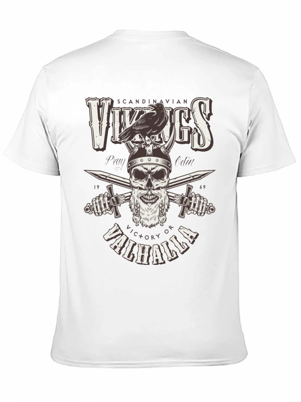 Vikings Victory or Valhalla Graphic Tee product image 10