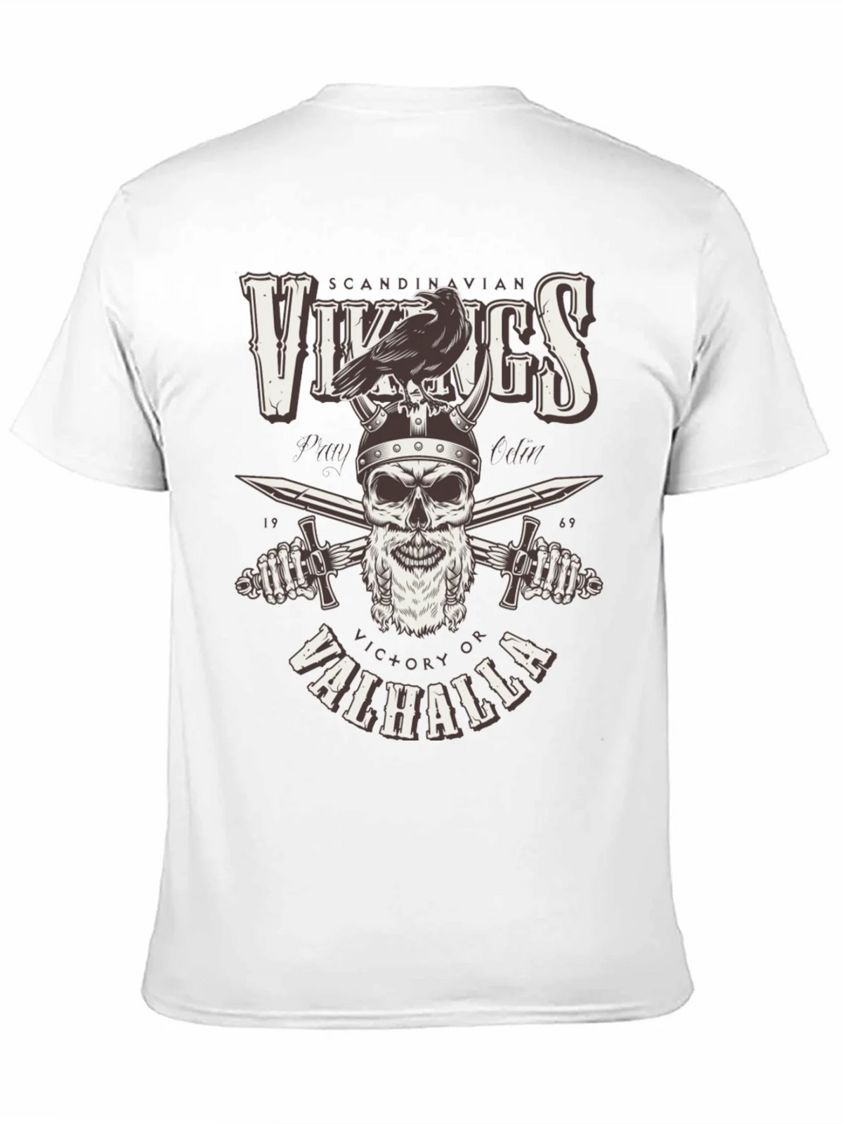 Vikings Victory or Valhalla Graphic Tee product image 10