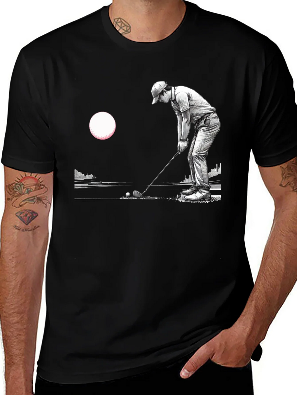 Golf Tee Graphic T-Shirt product image 1