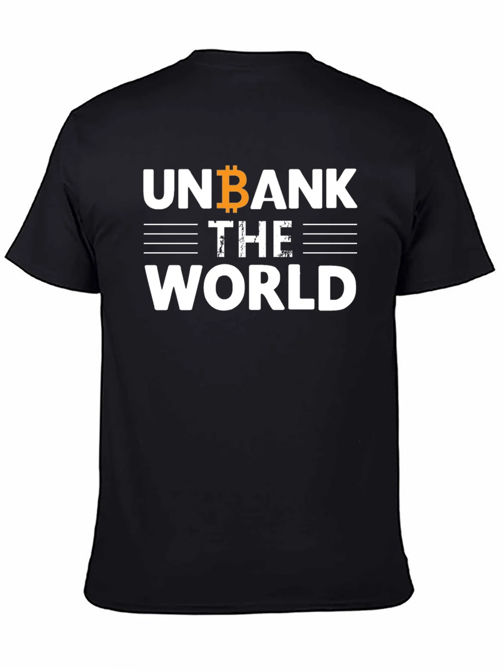 Unbank The World Bitcoin T-Shirt - Crypto Tee product image 4