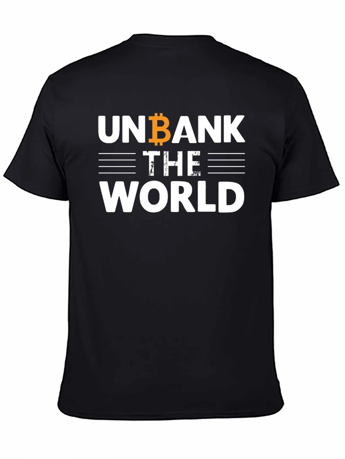Unbank The World Bitcoin T-Shirt - Crypto Tee product image 4