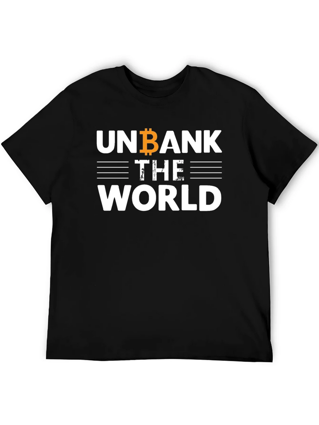 Unbank The World Bitcoin T-Shirt - Crypto Tee product image 5