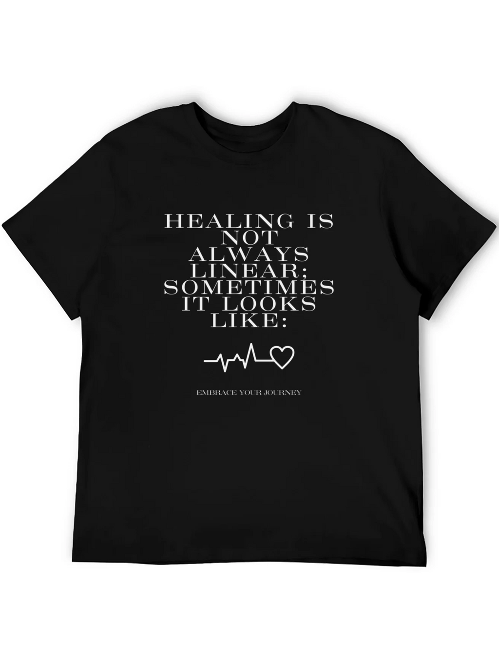 Healing Is Not Always Linear Graphic Tee product image 5
