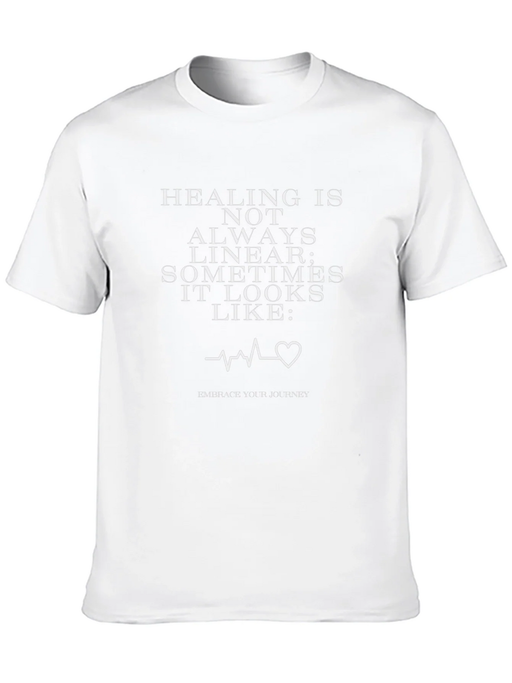 Healing Is Not Always Linear Graphic Tee product image 9