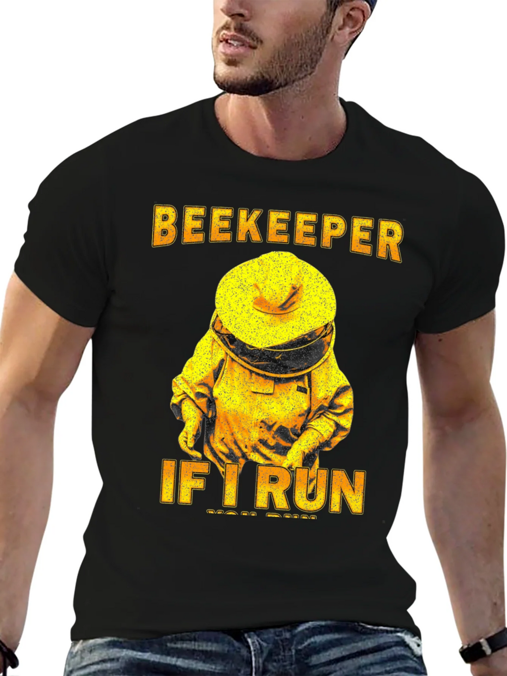 Beekeeper T-Shirt - If I Run You Tee product image 6