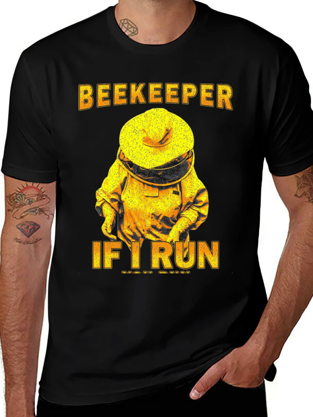 Beekeeper T-Shirt - If I Run You Tee product image 1