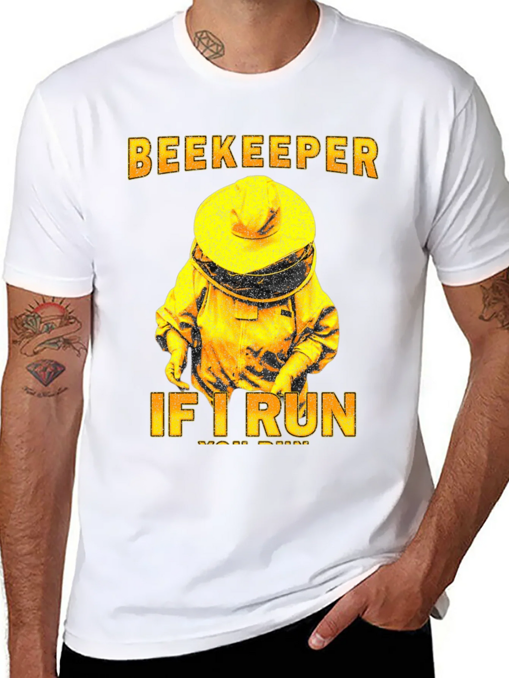 Beekeeper T-Shirt - If I Run You Tee product image 7