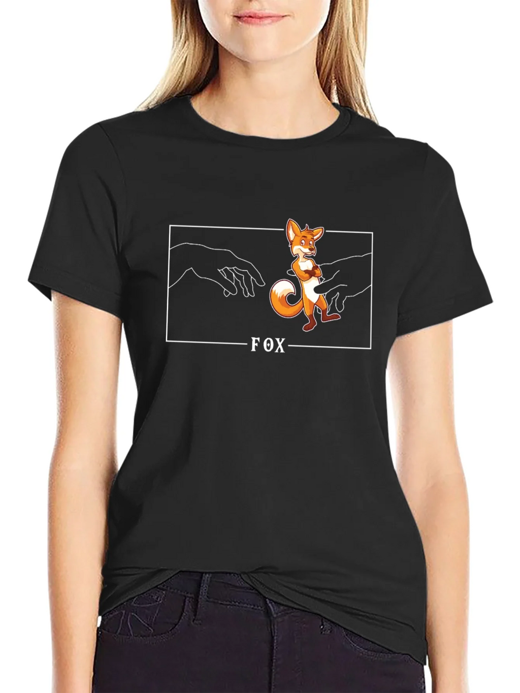 Fox Creation Parody Graphic T-Shirt product image 2