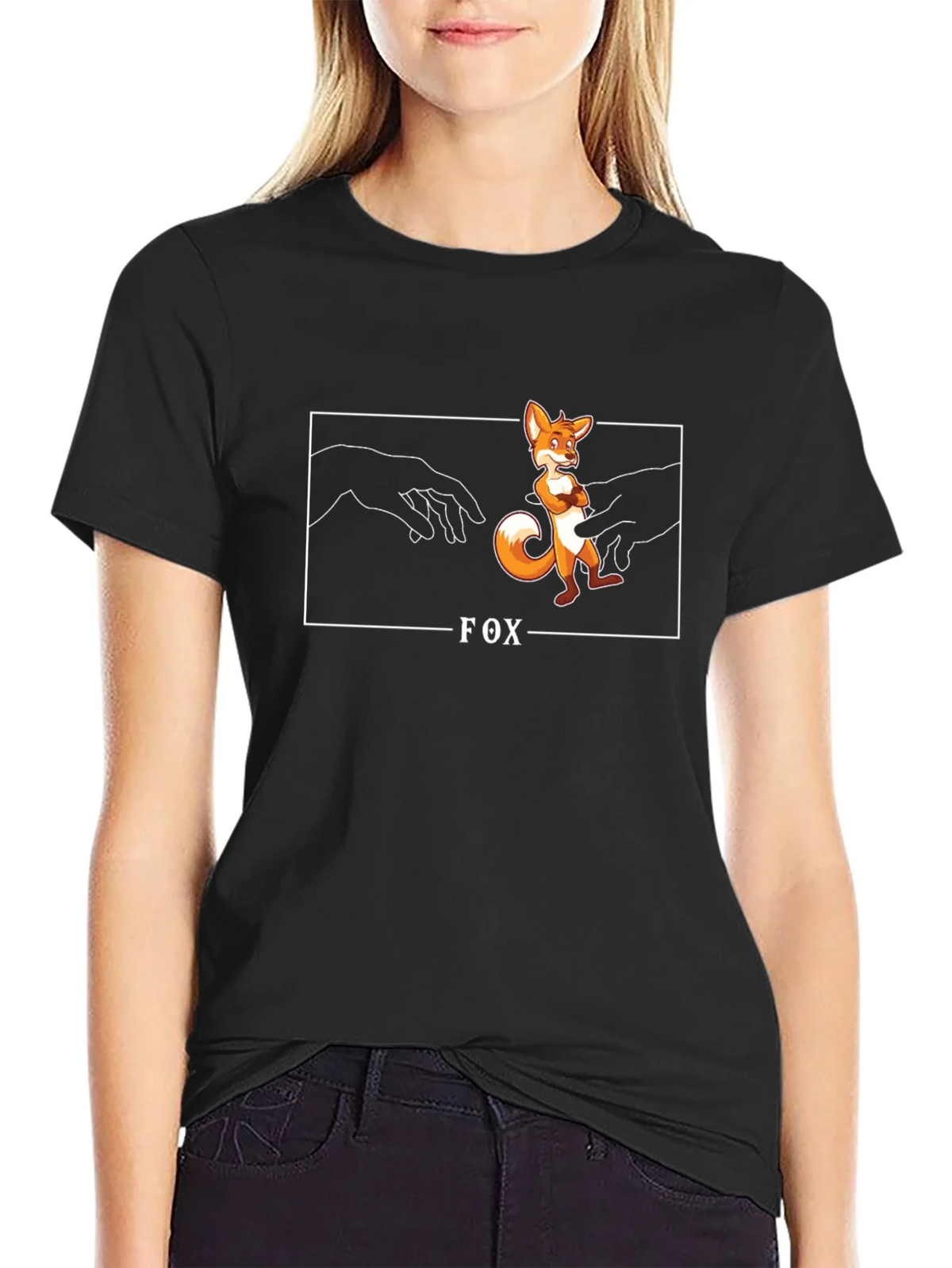Fox Creation Parody Graphic T-Shirt product image 2