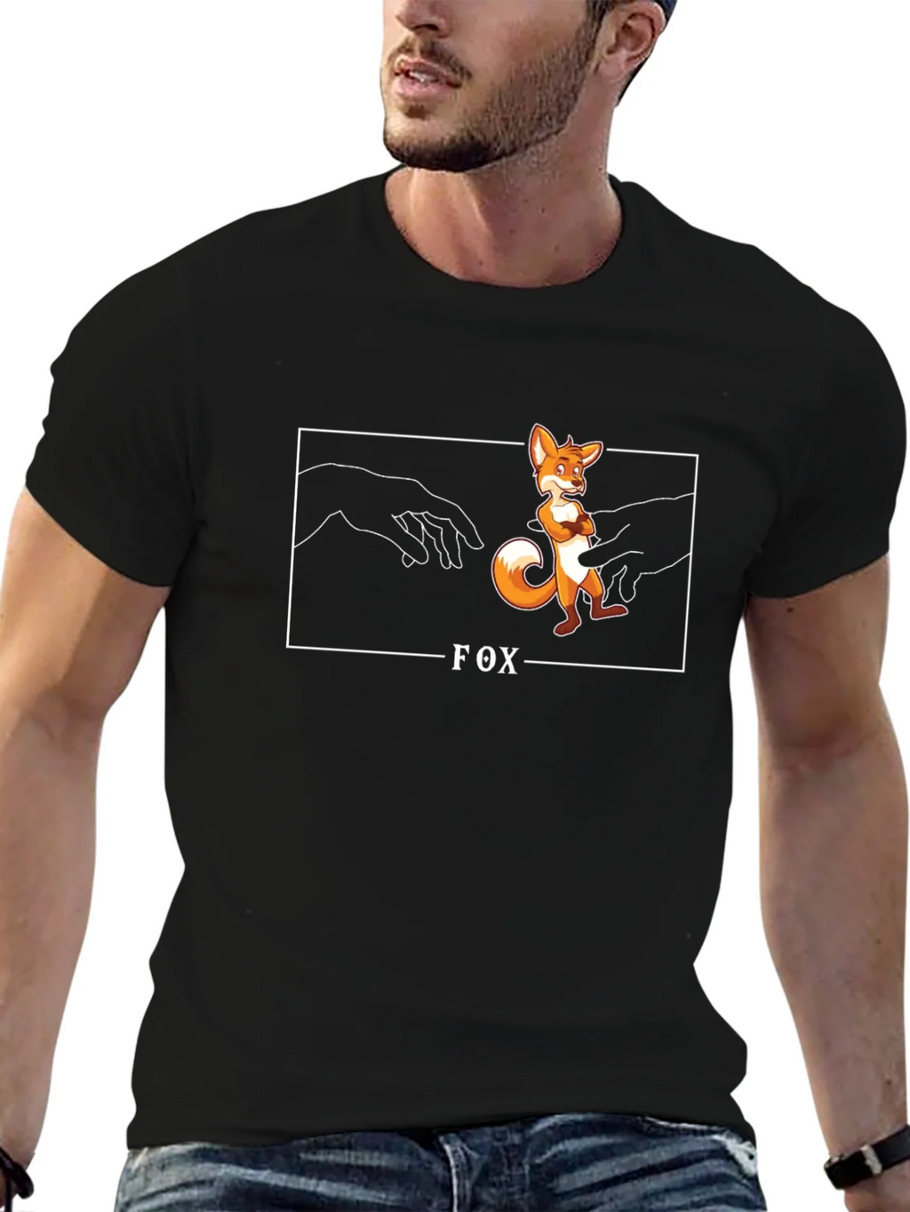 Fox Creation Parody Graphic T-Shirt product image 6
