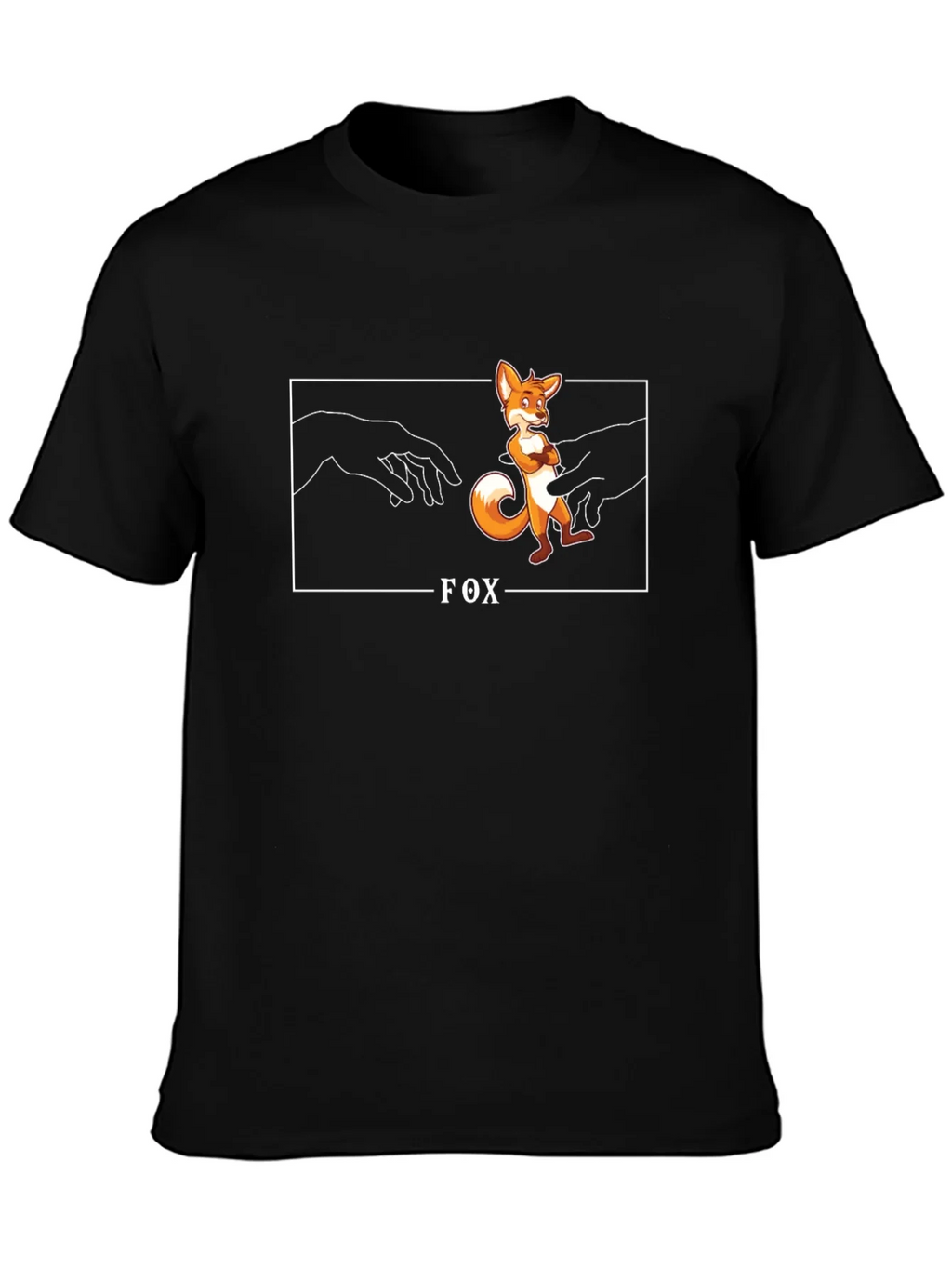 Fox Creation Parody Graphic T-Shirt product image 3