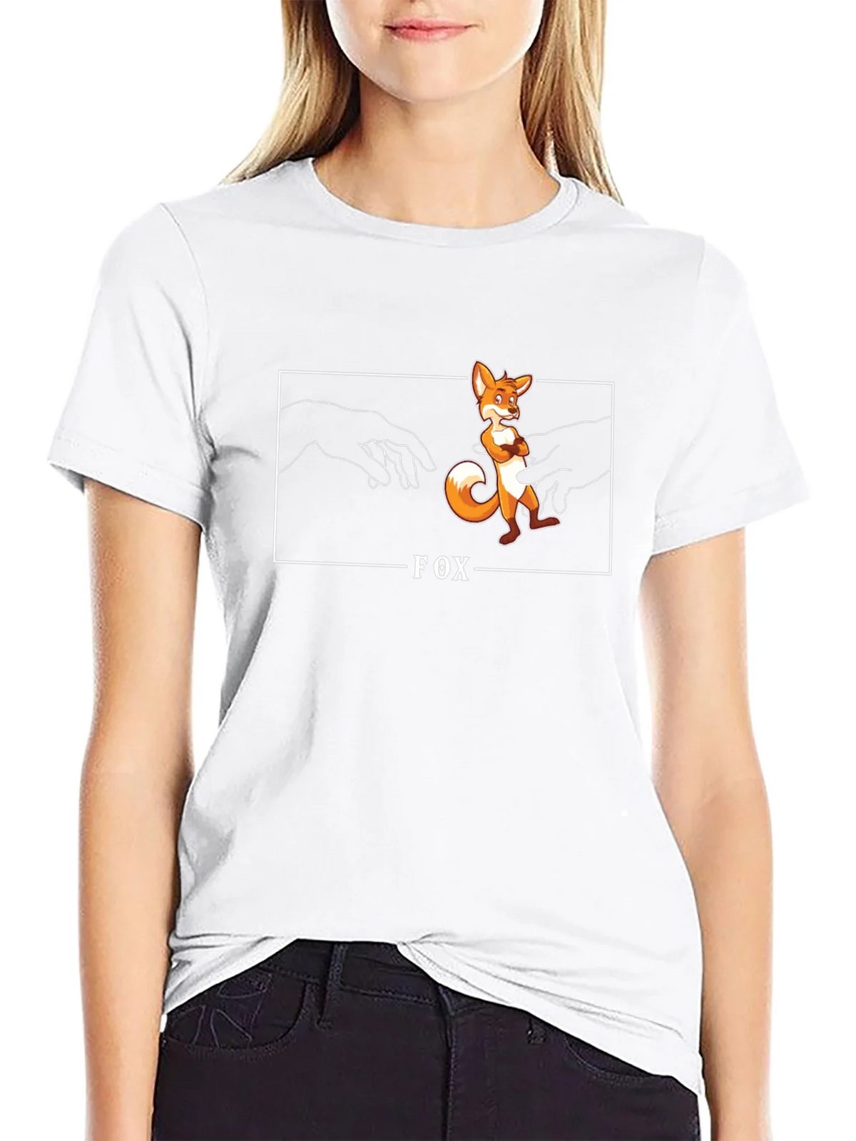 Fox Creation Parody Graphic T-Shirt product image 8