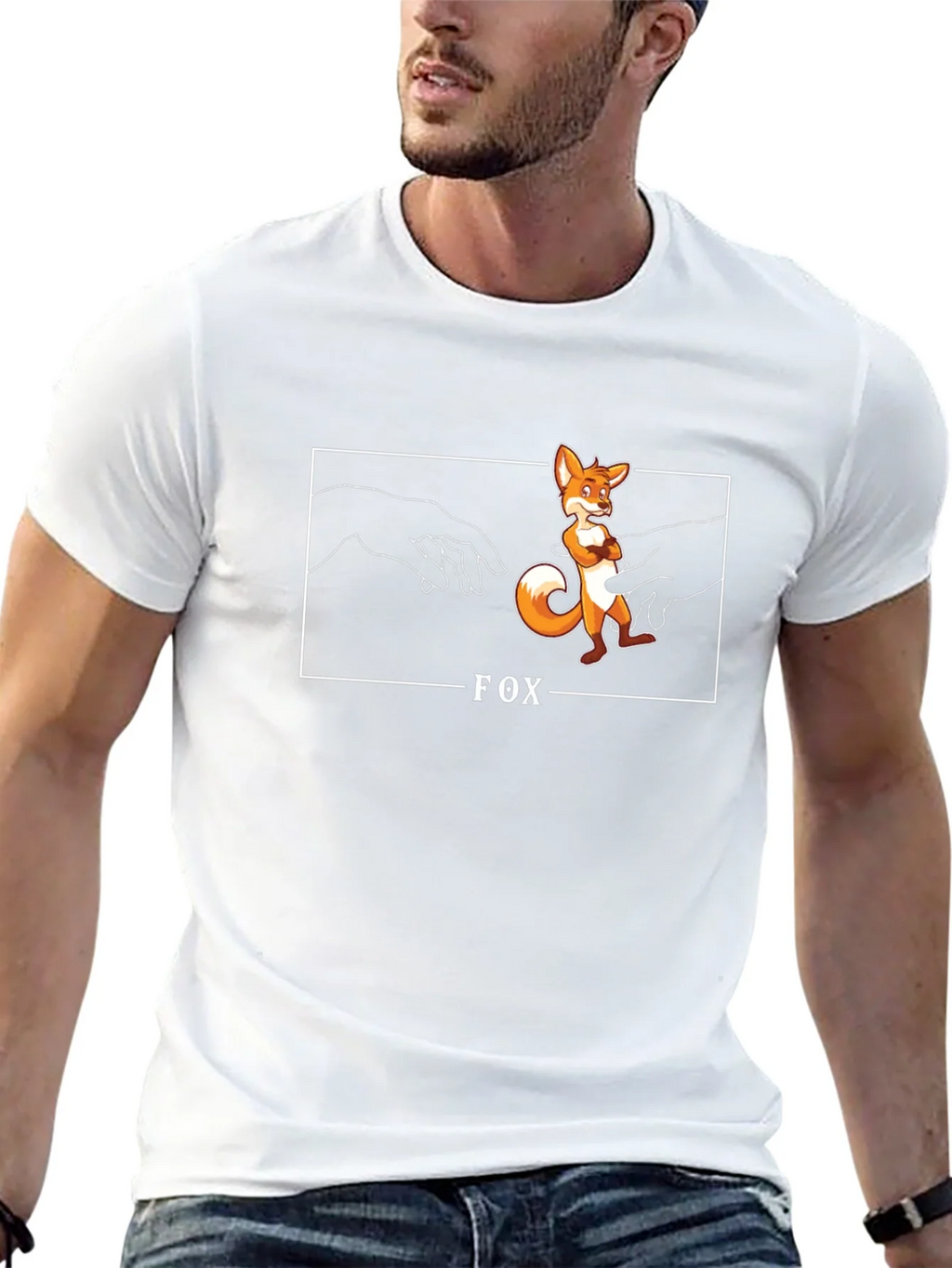 Fox Creation Parody Graphic T-Shirt product image 12