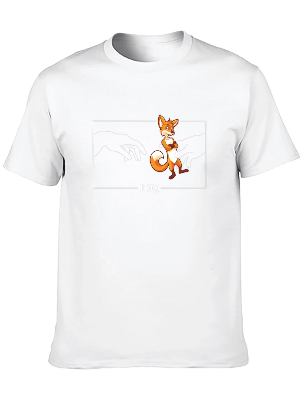 Fox Creation Parody Graphic T-Shirt product image 9