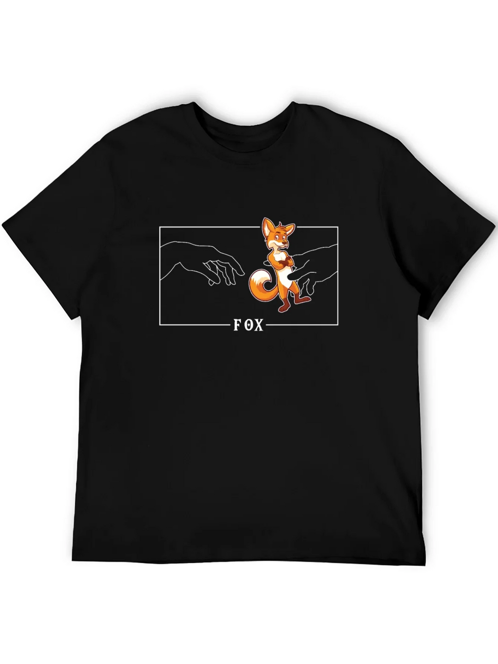 Fox Creation Parody Graphic T-Shirt product image 5