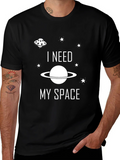 I Need My Space Graphic Tee - Black product image 1